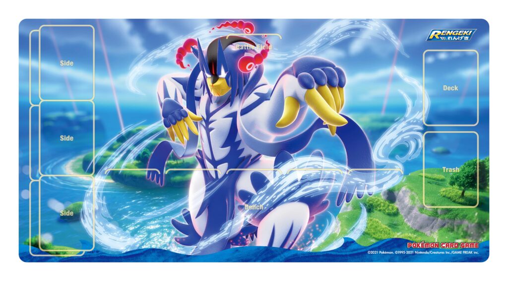 ポケモンカードゲーム サーナイト　プレイマット　スタッフ ポケモンカード かがやくサーナイト STAFFプレイマット - メルカリ