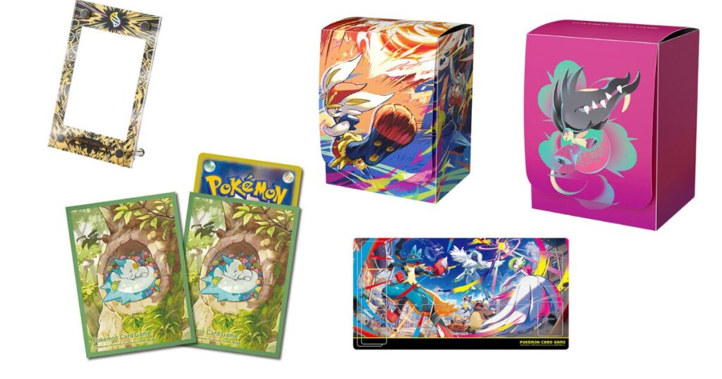 ポケモンカードゲームの公式の新作サプライ
