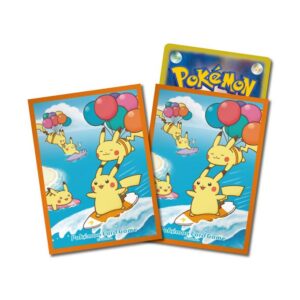 デッキシールド なみのりピカチュウ&そらをとぶピカチュウ【オレンジ】
取り扱い店舗 ポケモンセンター、ポケモンセンターオンライン
発売日 2026年 7月31日(金)
希望小売価格 889円(税込)
内容 デッキシールド×64枚
【取り扱い店舗に関して】
後日ポケモンストア、Amazon.co.jp「ポケモンストア」で取り扱う可能性あり。